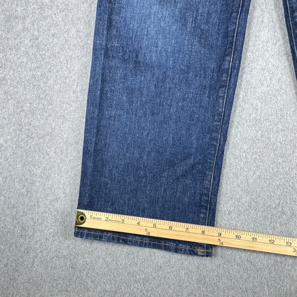 Madewell The Perfect Vintage Wide-Leg Jeans Womens 29P Dark Wash High Rise - Picture 9 of 13